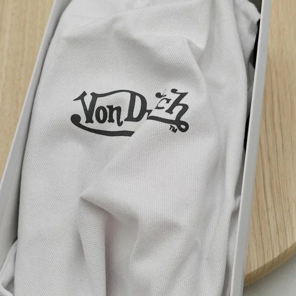 Von Dutch Slide Sandals Mens Size 12 Pink Cow Print Logo Slip On Shoes MSH5035 - Picture 8 of 9